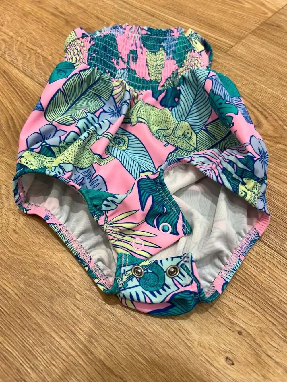 Carter's Infant Tropical Chameleon Swimsuit Size 6 months